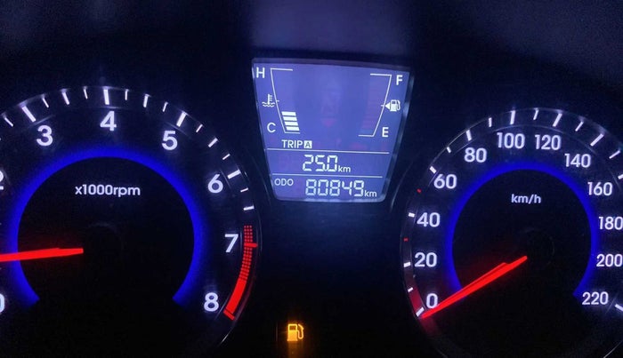 2014 Hyundai Verna FLUIDIC 1.6 VTVT SX, Petrol, Manual, 80,844 km, Odometer Image