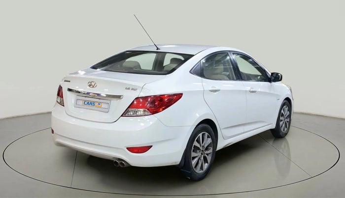 2014 Hyundai Verna FLUIDIC 1.6 VTVT SX, Petrol, Manual, 80,844 km, Right Back Diagonal