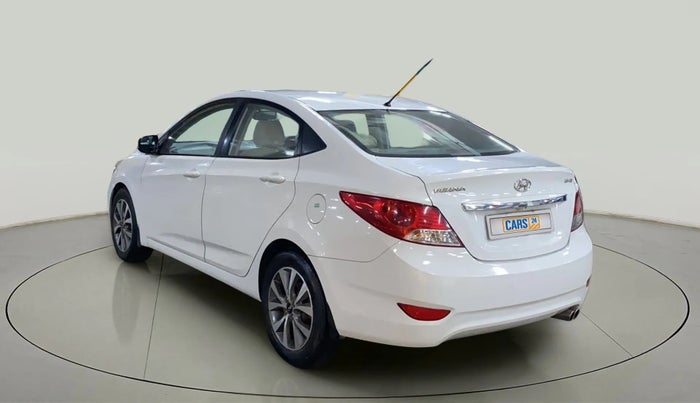 2014 Hyundai Verna FLUIDIC 1.6 VTVT SX, Petrol, Manual, 80,844 km, Left Back Diagonal