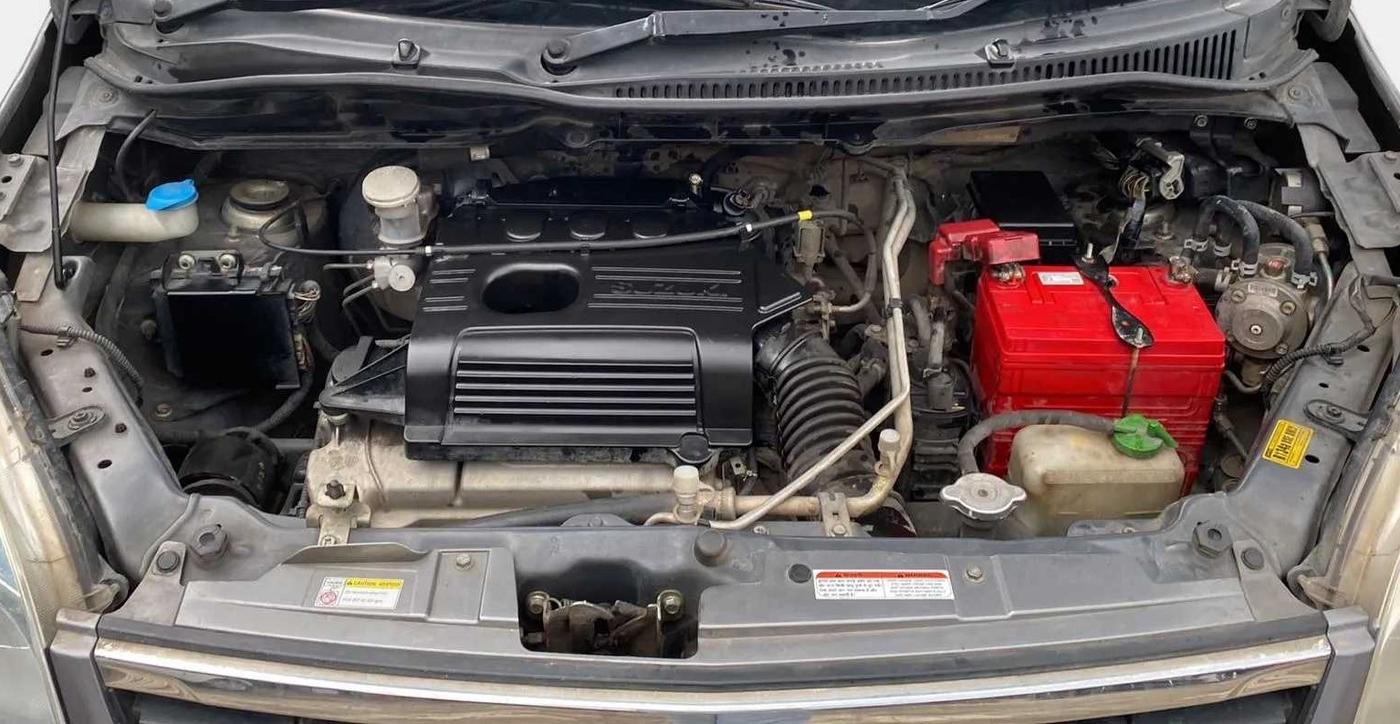 2017 Maruti Wagon R 1.0 LXI CNG, CNG, Manual, 60,196 km, Open Bonet