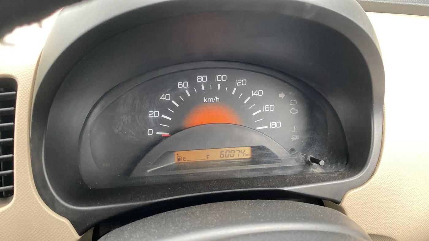 2017 Maruti Wagon R 1.0 LXI CNG, CNG, Manual, 60,196 km, Odometer Image