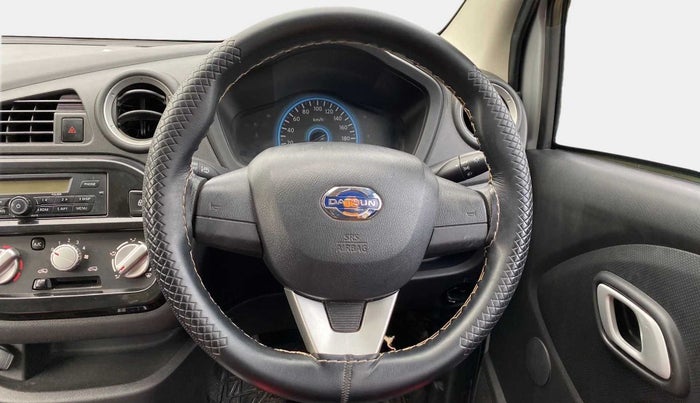 2019 Datsun Redi Go S 1.0 AMT, Petrol, Automatic, 49,836 km, Steering Wheel Close Up