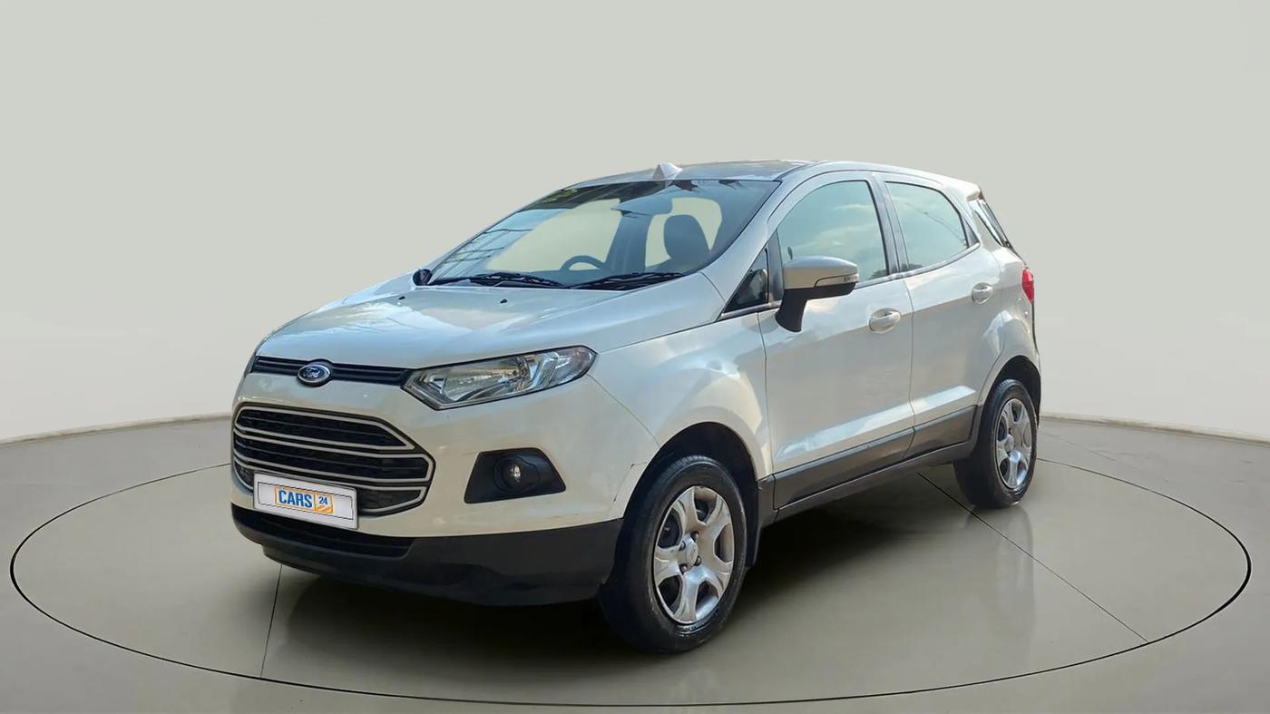 2016 Ford Ecosport TREND 1.5L PETROL, Petrol, Manual, 1,02,605 km, Left Front Diagonal