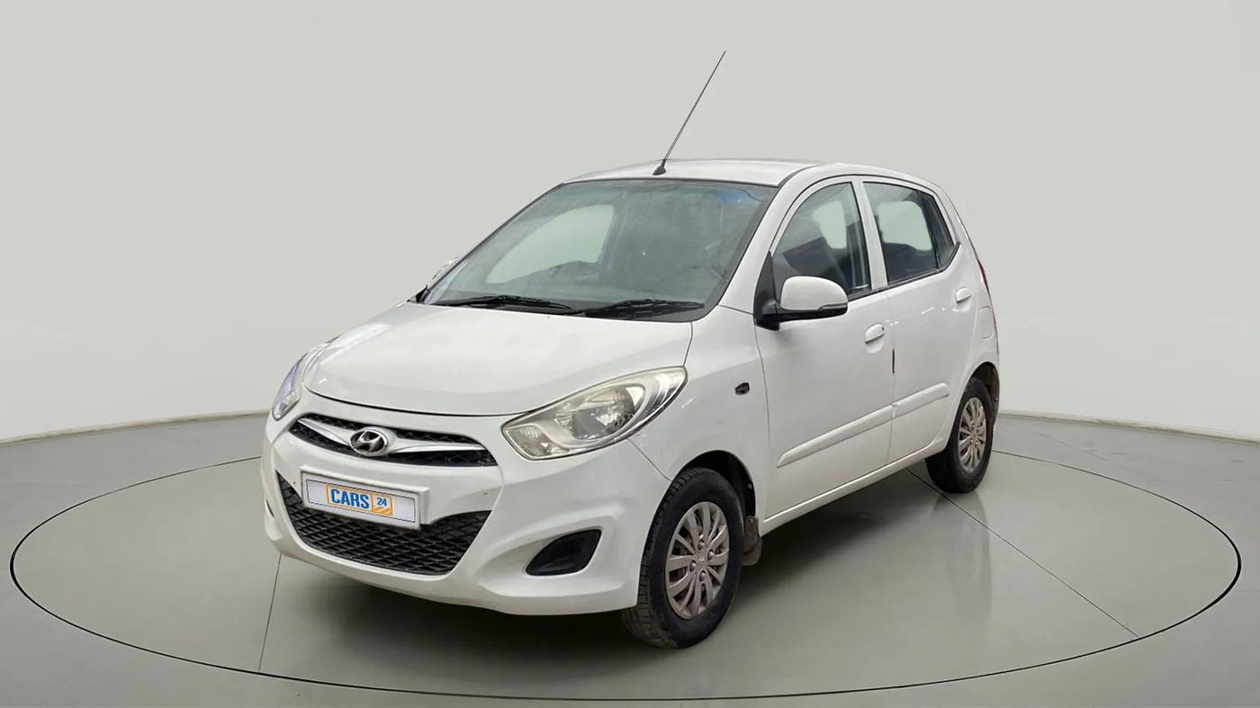 2013 Hyundai i10 SPORTZ 1.2 AT, Petrol, Automatic, 71,297 km, Left Front Diagonal