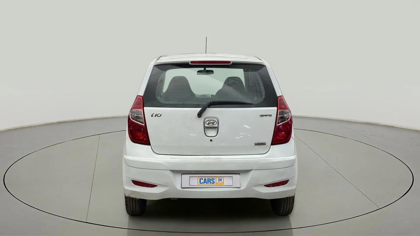 2013 Hyundai i10 SPORTZ 1.2 AT, Petrol, Automatic, 71,297 km, Back/Rear