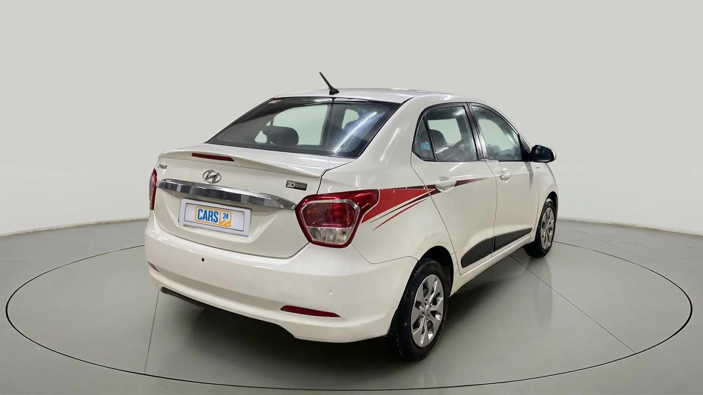 2016 Hyundai Xcent S 1.2, Petrol, Manual, 64,315 km, Right Back Diagonal