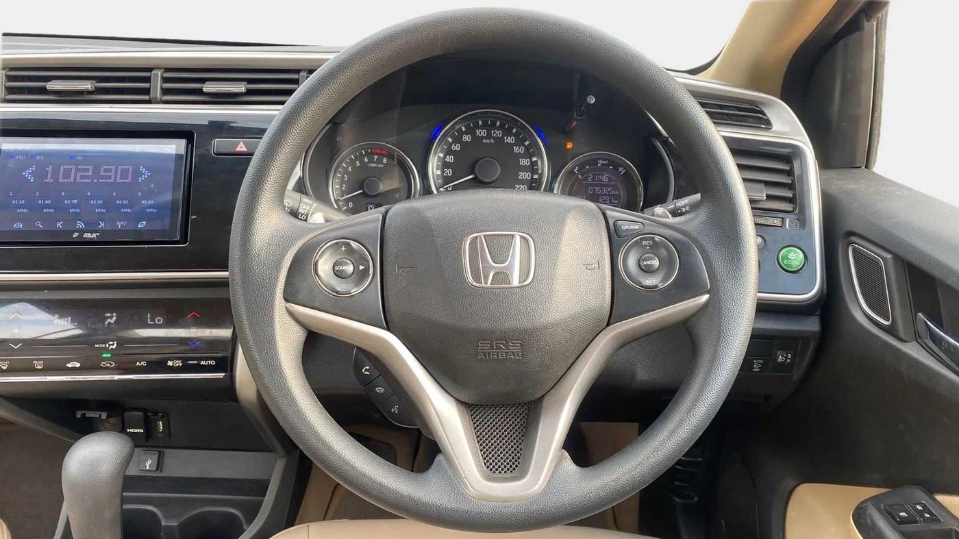 2018 Honda City 1.5L I-VTE V CVT, Petrol, Automatic, 75,507 km, Steering Wheel Close Up