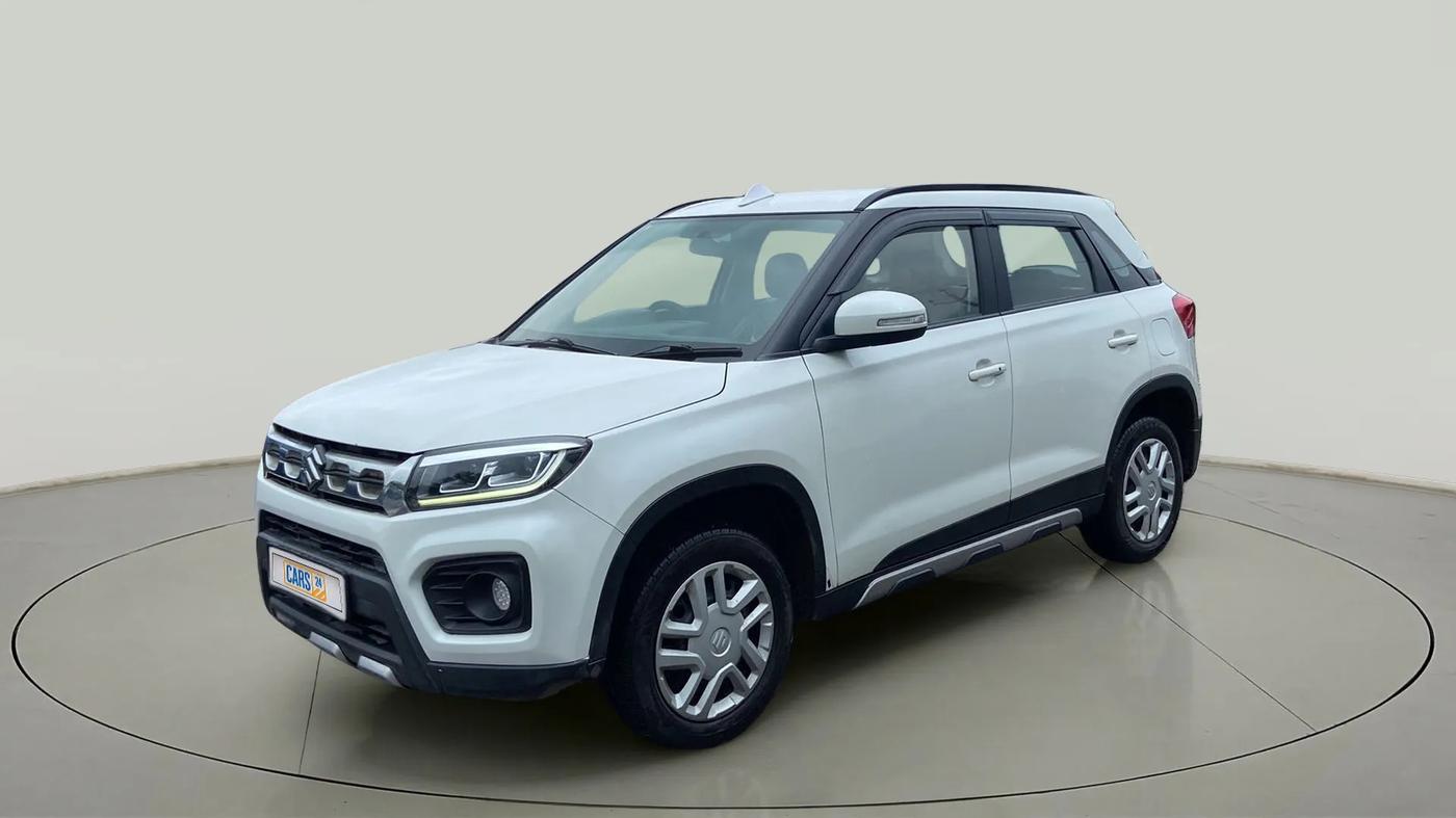 2020 Maruti Vitara Brezza VXI, Petrol, Manual, 18,590 km, Left Front Diagonal