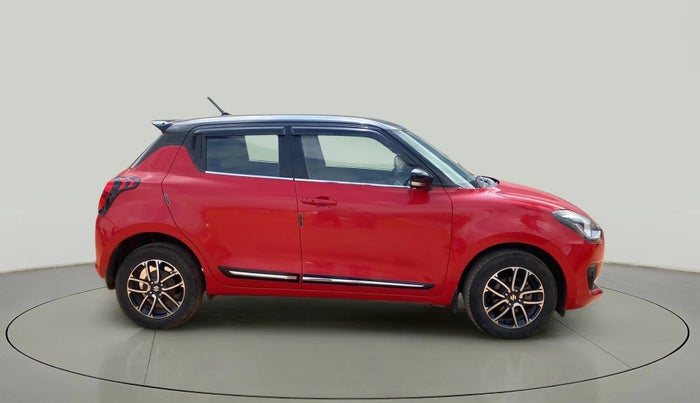 2021 Maruti Swift ZXI PLUS AMT DUAL TONE, Petrol, Automatic, 46,419 km, Right Side View