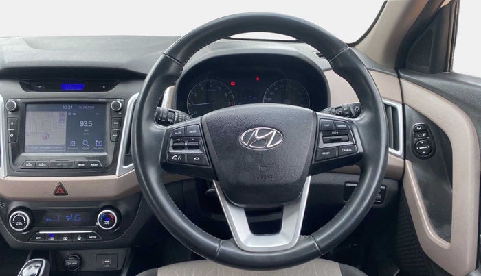 2019 Hyundai Creta SX AT 1.6 PETROL, Petrol, Automatic, 57,859 km, Steering Wheel Close Up