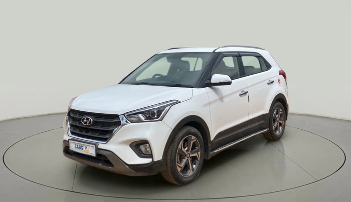 2019 Hyundai Creta SX AT 1.6 PETROL, Petrol, Automatic, 57,859 km, Left Front Diagonal