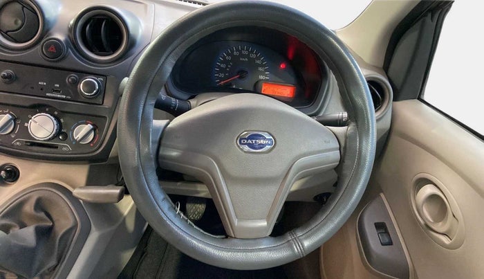 2015 Datsun Go T, Petrol, Manual, 35,747 km, Steering Wheel Close Up