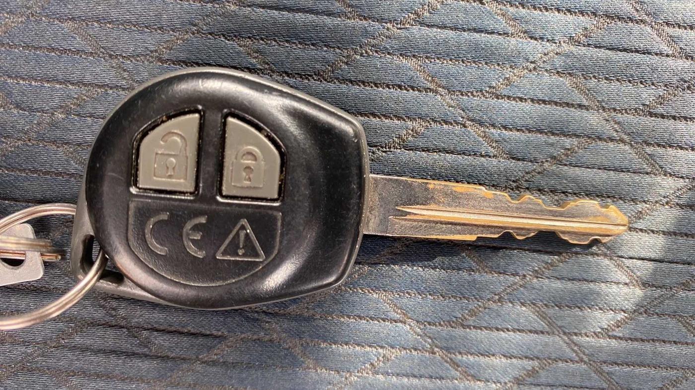 2019 Maruti Baleno DELTA CVT PETROL 1.2, Petrol, Automatic, 35,164 km, Key Close Up