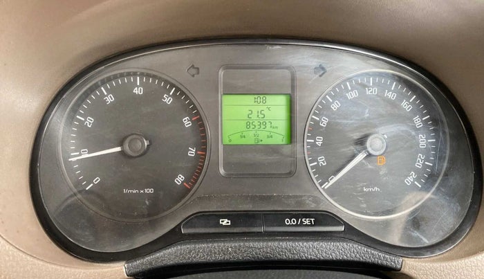 2013 Skoda Rapid AMBITION 1.6 MPI MT PLUS, Petrol, Manual, 85,375 km, Odometer Image