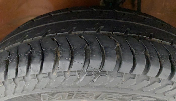 2018 Maruti Alto K10 VXI (O), Petrol, Manual, 26,067 km, Left Front Tyre Tread