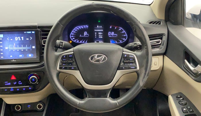 2020 Hyundai Verna SX 1.5 VTVT, Petrol, Manual, 40,217 km, Steering Wheel Close Up