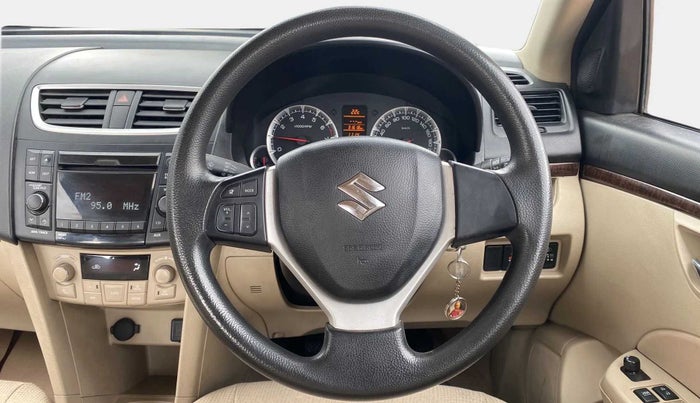 2014 Maruti Swift Dzire ZXI, Petrol, Manual, 31,593 km, Steering Wheel Close Up