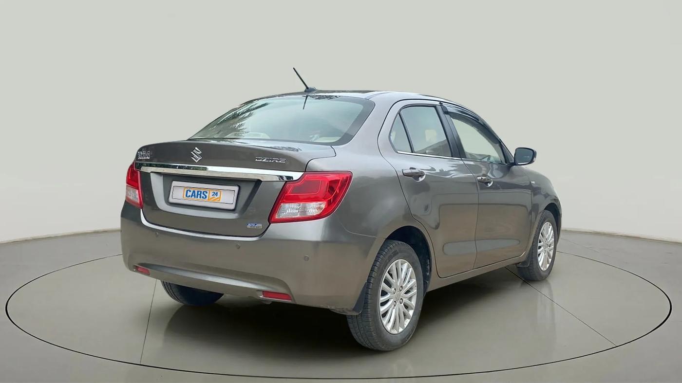 2018 Maruti Dzire ZXI AMT, Petrol, Automatic, 97,035 km, Right Back Diagonal