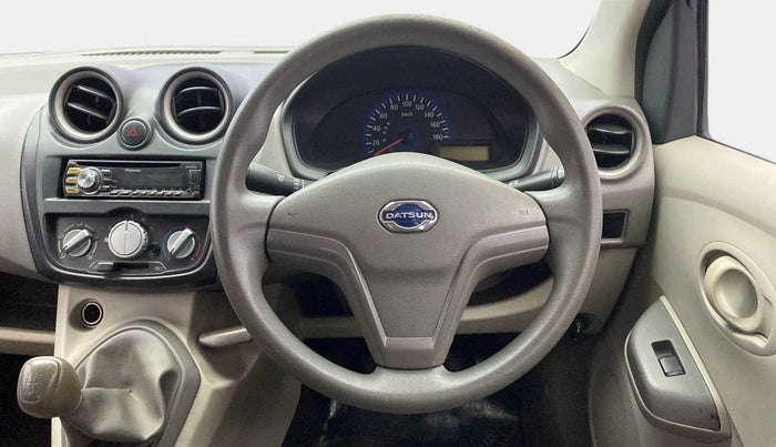 2014 Datsun Go T, Petrol, Manual, 87,763 km, Steering Wheel Close Up