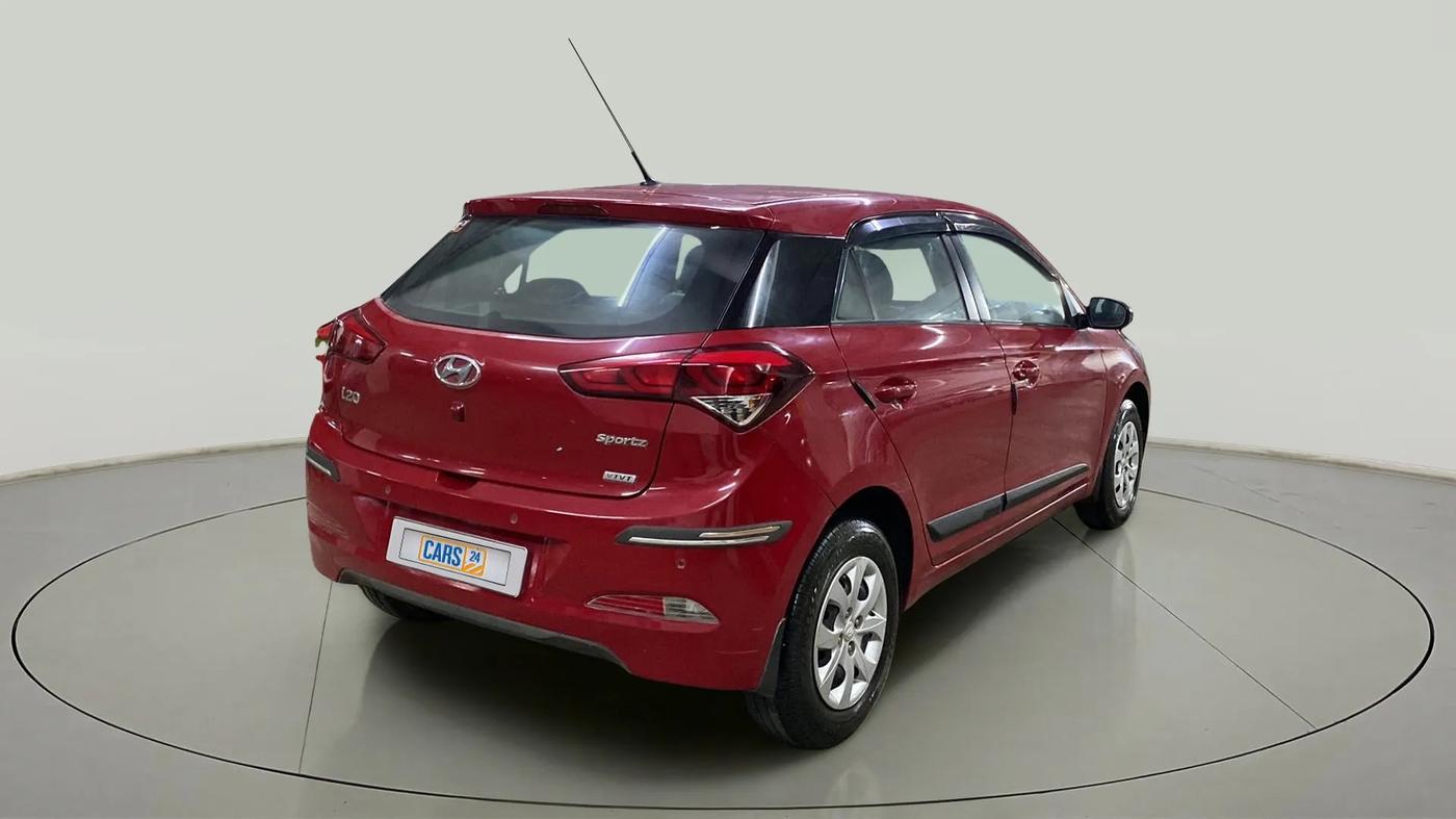 2016 Hyundai Elite i20 SPORTZ 1.2, Petrol, Manual, 39,809 km, Right Back Diagonal