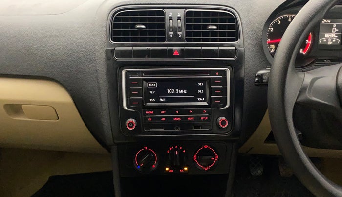 2016 Volkswagen Ameo COMFORTLINE 1.2L, Petrol, Manual, 66,520 km, Air Conditioner