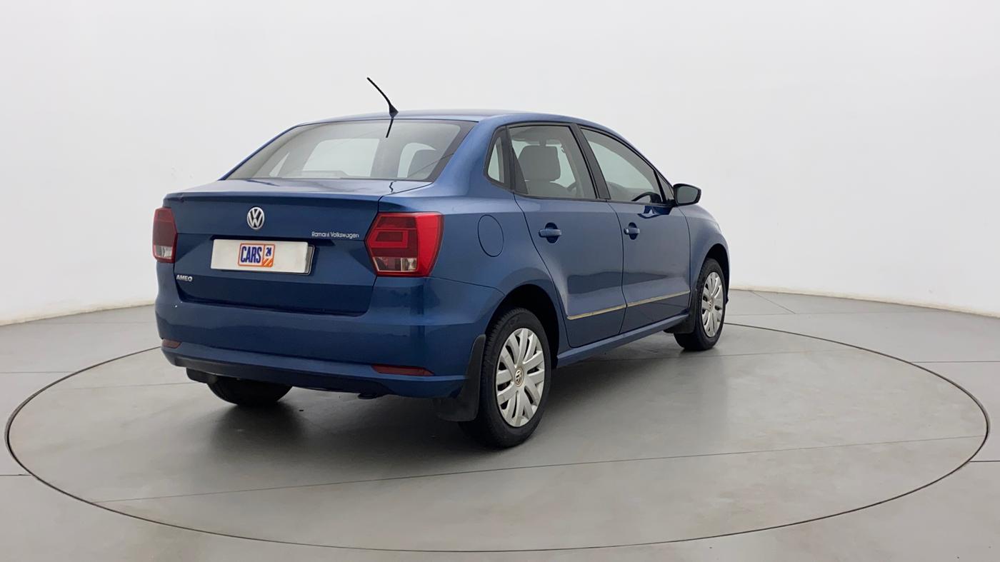 2016 Volkswagen Ameo COMFORTLINE 1.2L, Petrol, Manual, 66,520 km, Right Back Diagonal