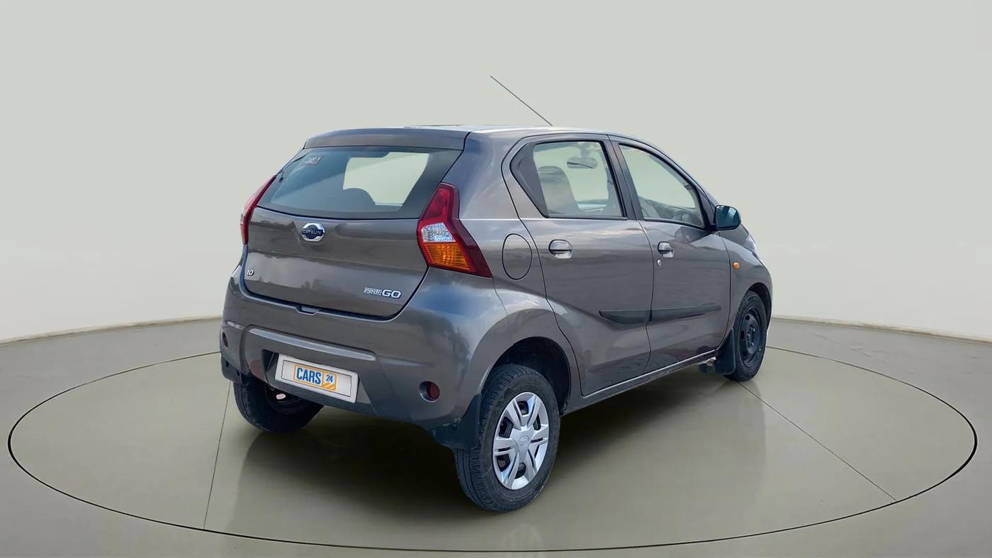 2018 Datsun Redi Go T(O) 1.0 AMT, Petrol, Automatic, 17,789 km, Right Back Diagonal
