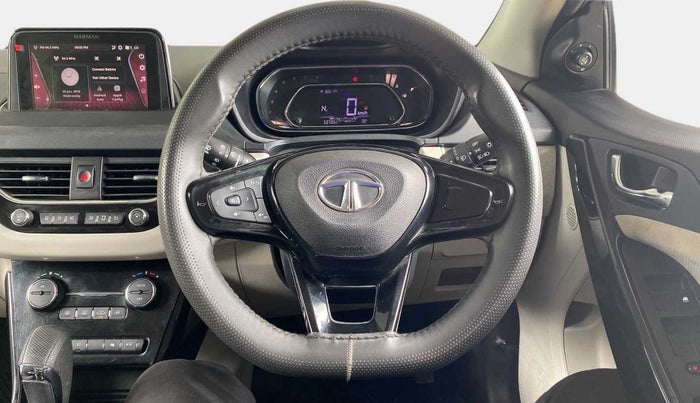 2021 Tata NEXON XZA PLUS PETROL, Petrol, Automatic, 53,927 km, Steering Wheel Close Up