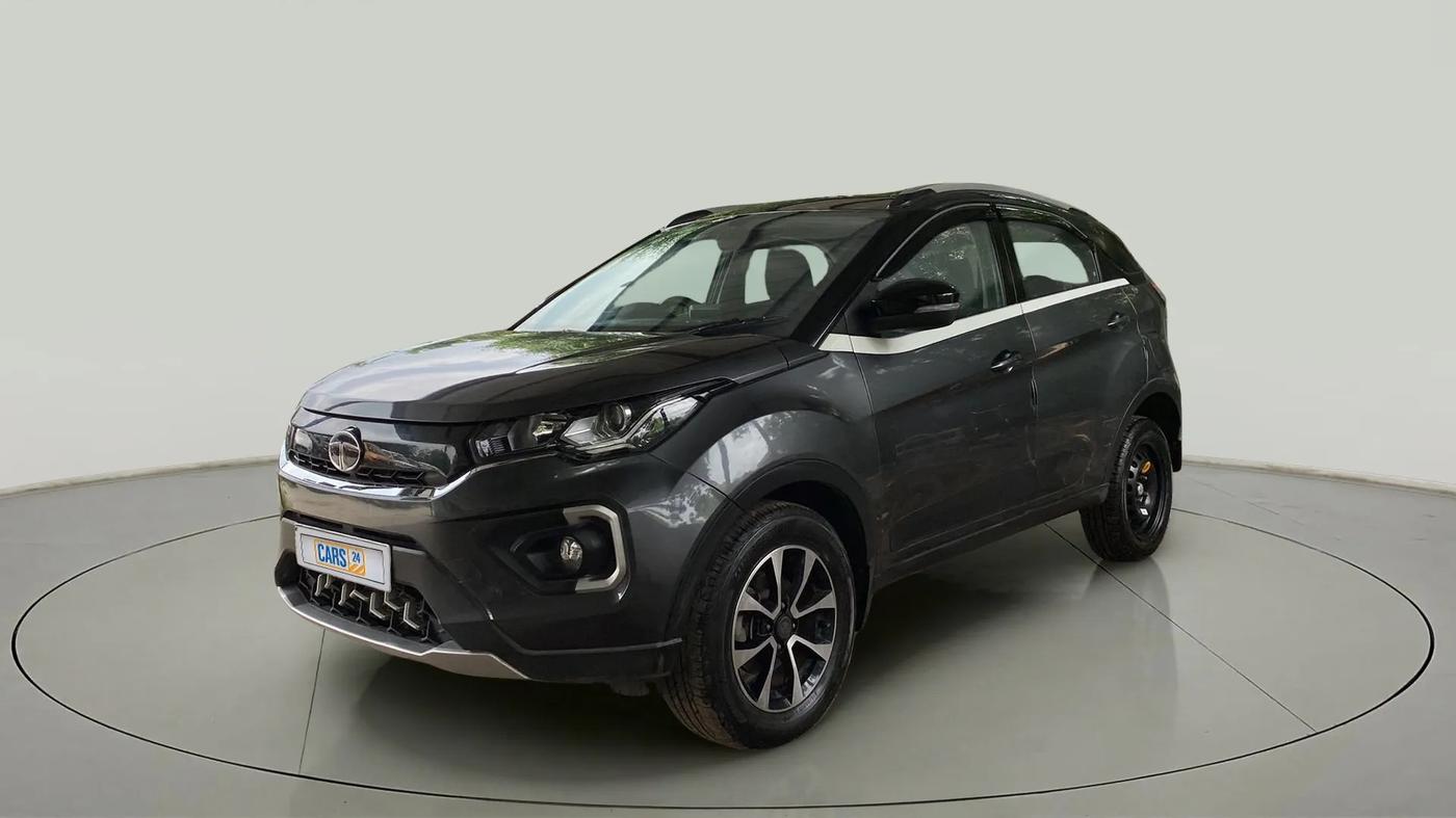 2021 Tata NEXON XZA PLUS PETROL, Petrol, Automatic, 53,927 km, Left Front Diagonal