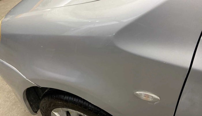 2012 Toyota Etios G, Petrol, Manual, 52,370 km, Left fender - Slightly dented