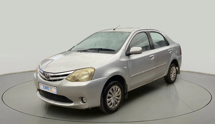 2012 Toyota Etios G, Petrol, Manual, 52,370 km, Left Front Diagonal