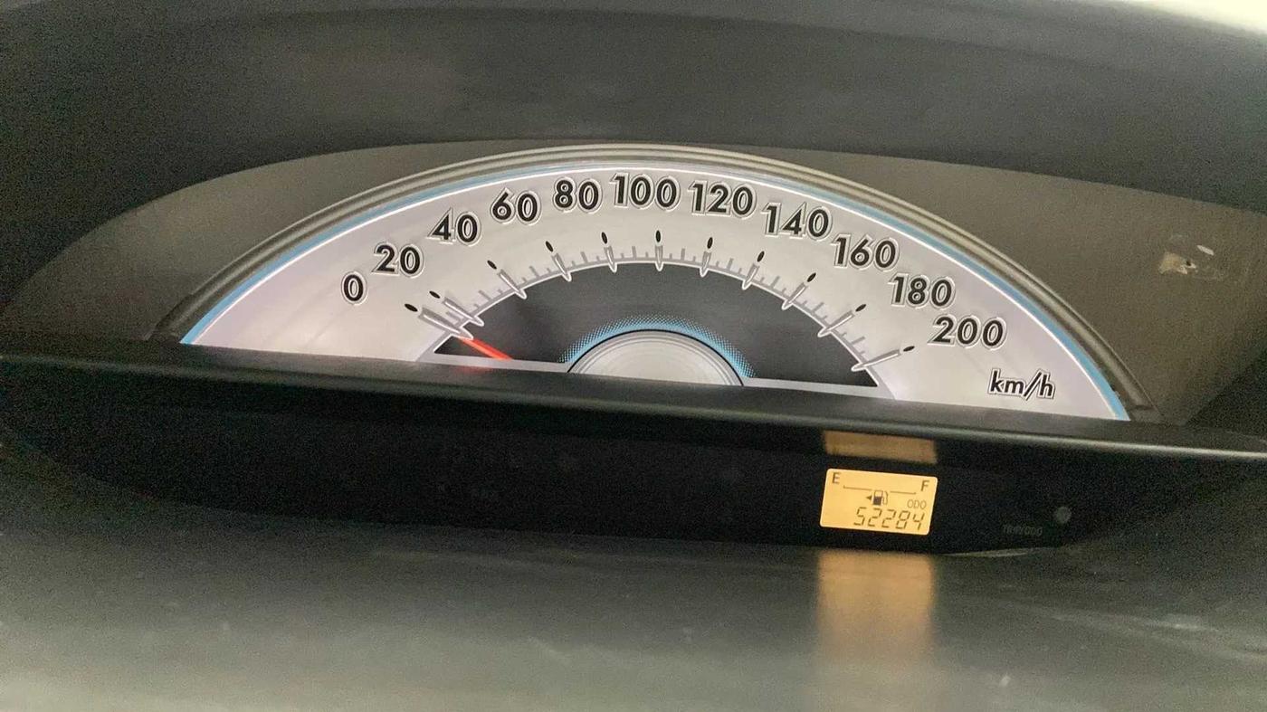 2012 Toyota Etios G, CNG, Manual, 52,370 km, Odometer Image