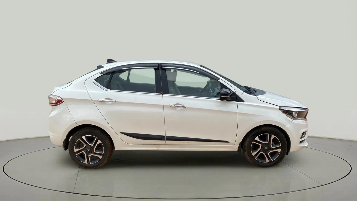 2020 Tata TIGOR XZA PLUS PETROL, Petrol, Automatic, 80,746 km, Right Side View