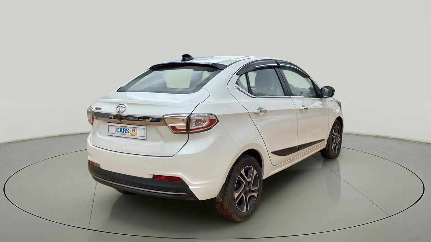 2020 Tata TIGOR XZA PLUS PETROL, Petrol, Automatic, 80,746 km, Right Back Diagonal