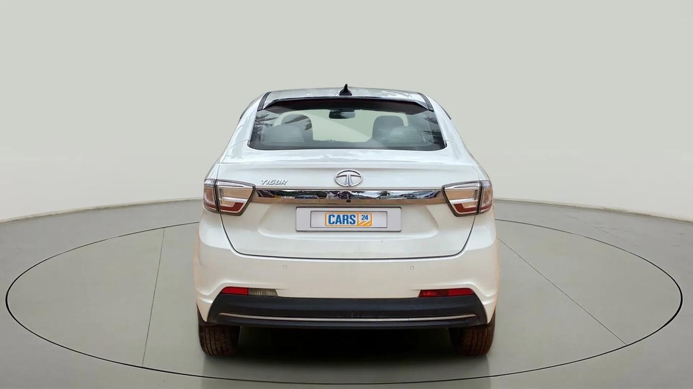 2020 Tata TIGOR XZA PLUS PETROL, Petrol, Automatic, 80,746 km, Back/Rear
