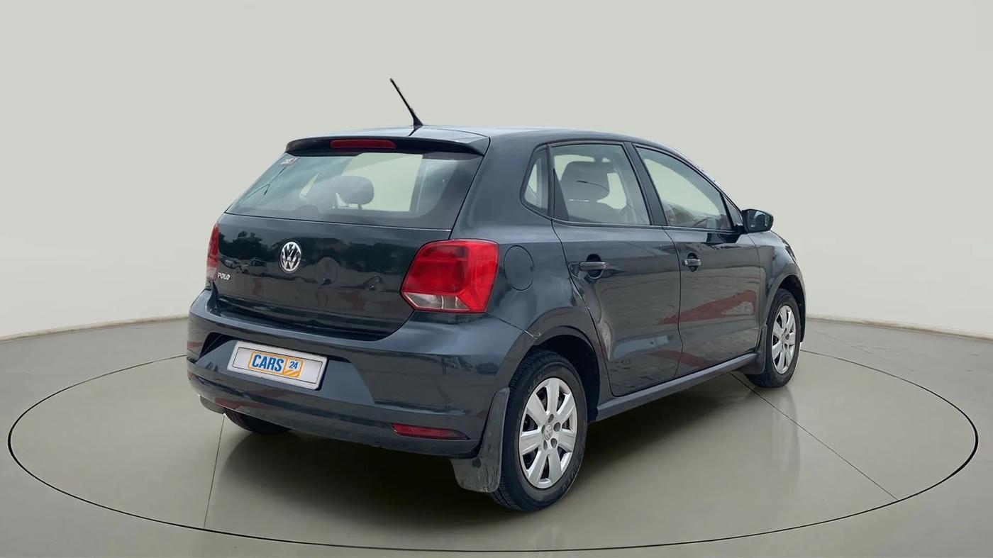 2016 Volkswagen Polo TRENDLINE 1.2L PETROL, Petrol, Manual, 54,562 km, Right Back Diagonal