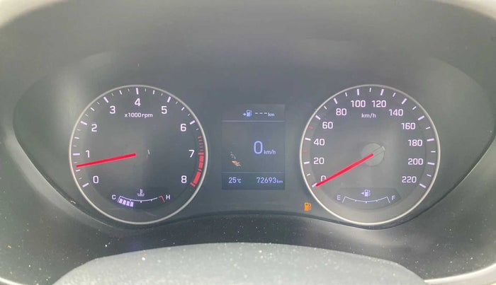 2020 Hyundai Elite i20 ASTA 1.2 (O), Petrol, Manual, 72,656 km, Odometer Image