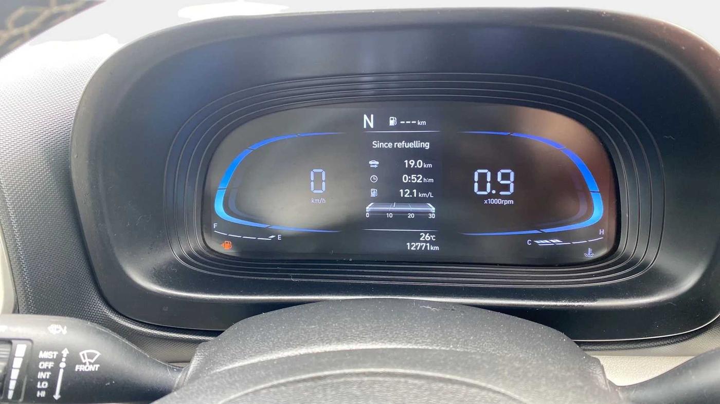 2022 Hyundai VENUE SX 1.0 (O) TURBO IMT, Petrol, Manual, 12,750 km, Odometer Image