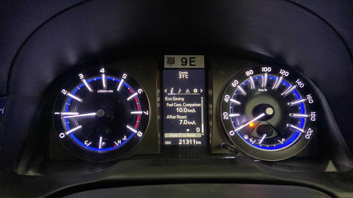 2022 Toyota Innova Crysta 2.7 VX 7 STR, Petrol, Manual, 22,829 km, Odometer Image