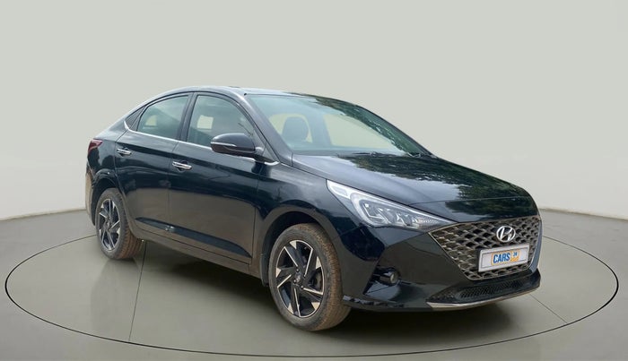 2021 Hyundai Verna SX (O) 1.5 VTVT IVT, Petrol, Automatic, 25,447 km, Right Front Diagonal