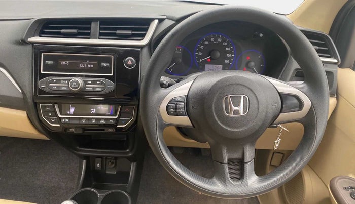 2017 Honda Amaze 1.2L I-VTEC S, Petrol, Manual, 44,575 km, Steering Wheel Close Up