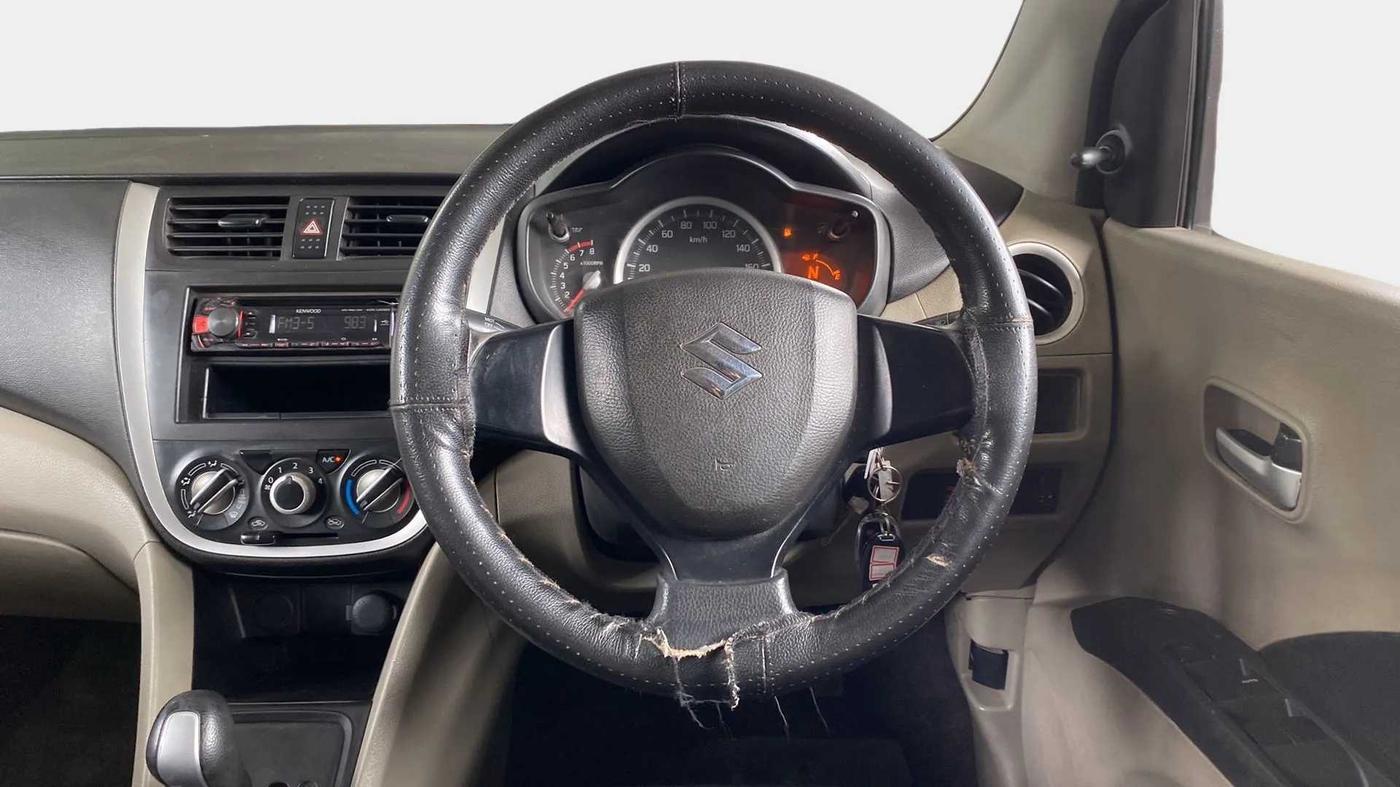 2016 Maruti Celerio VXI AMT, Petrol, Automatic, 41,241 km, Steering Wheel Close Up
