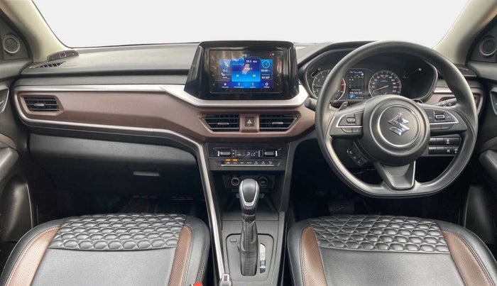 2022 Maruti BREZZA ZXI  AT SMART HYBRID DUAL TONE, Petrol, Automatic, 12,986 km, Dashboard