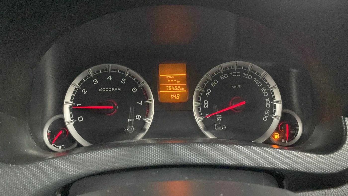 2017 Maruti Swift VXI, Petrol, Manual, 78,865 km, Odometer Image