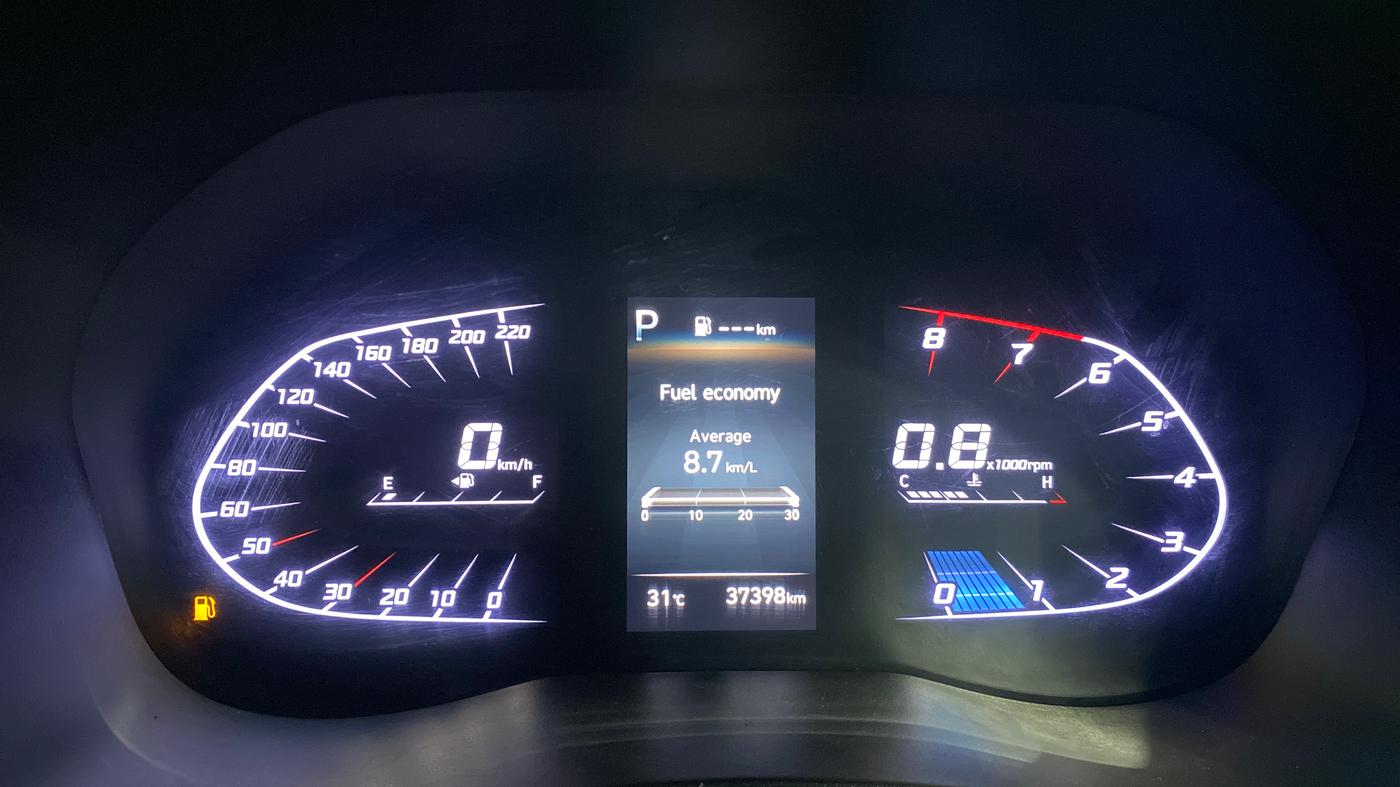 2020 Hyundai Verna SX (O) 1.0 TURBO DCT, Petrol, Automatic, 37,378 km, Odometer Image