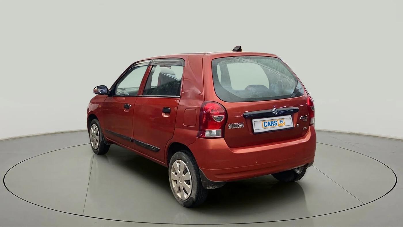 2014 Maruti Alto K10 VXI, Petrol, Manual, 77,084 km, Left Back Diagonal