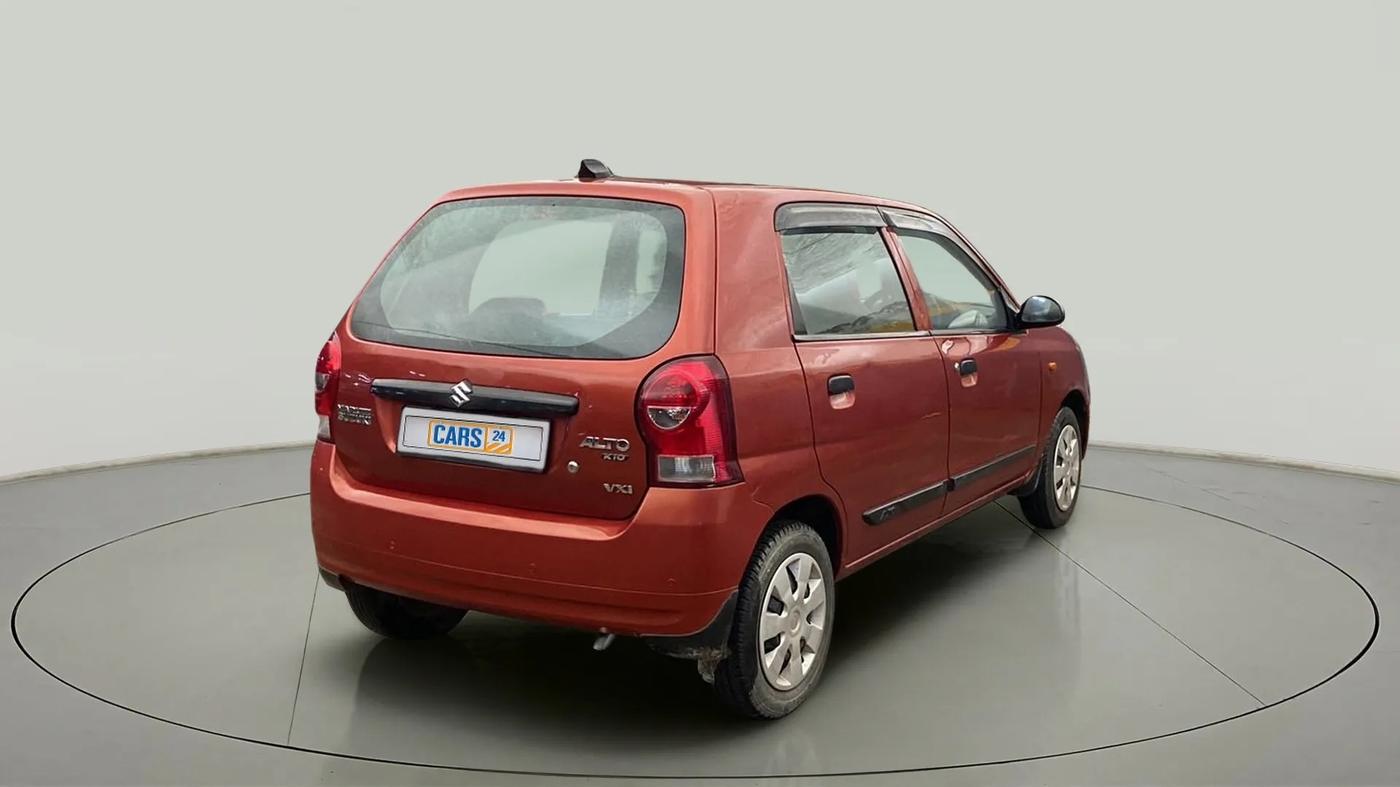 2014 Maruti Alto K10 VXI, Petrol, Manual, 77,084 km, Right Back Diagonal