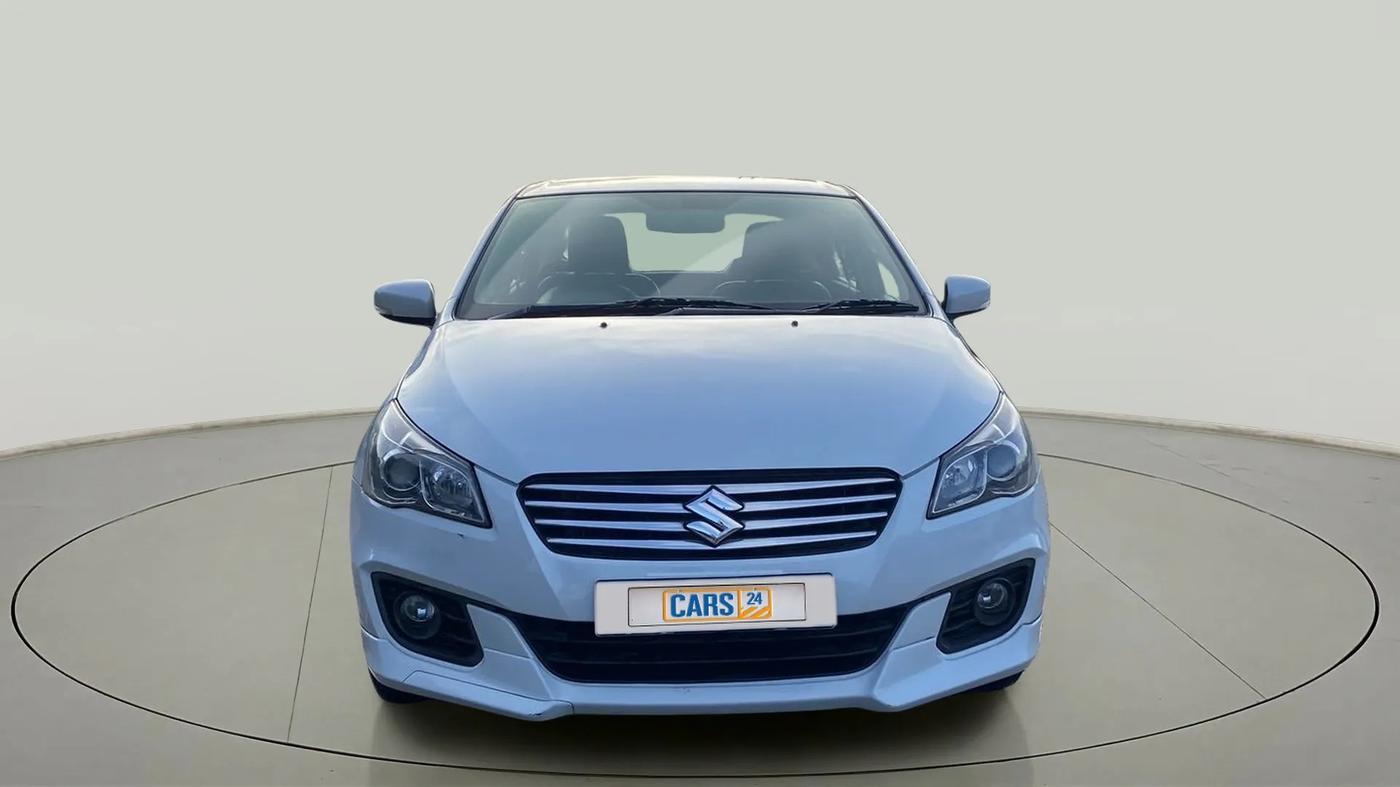 2017 Maruti Ciaz S 1.4 MT PETROL, CNG, Manual, 74,974 km, Front