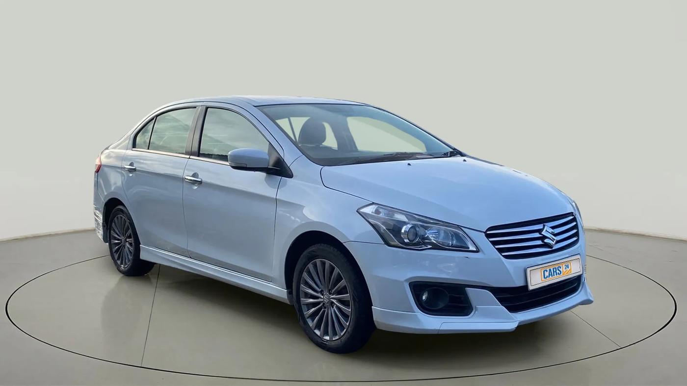 2017 Maruti Ciaz S 1.4 MT PETROL, CNG, Manual, 74,974 km, SRP