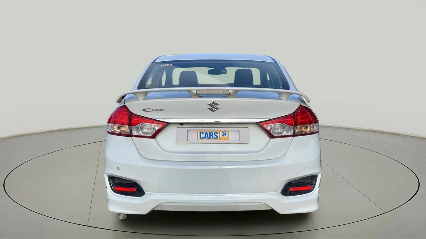2017 Maruti Ciaz S 1.4 MT PETROL, CNG, Manual, 74,974 km, Back/Rear